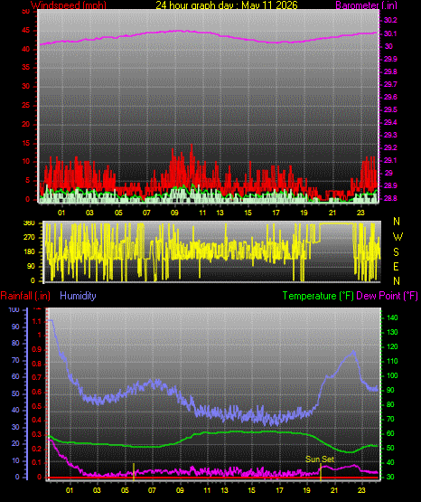 24 Hour Graph for Day 11