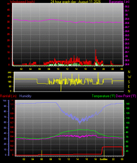 24 Hour Graph for Day 11